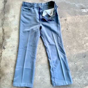 Vintage men’s Levi’s black tab Dacron Polyester pants. 30” x 28”.  Hemmed